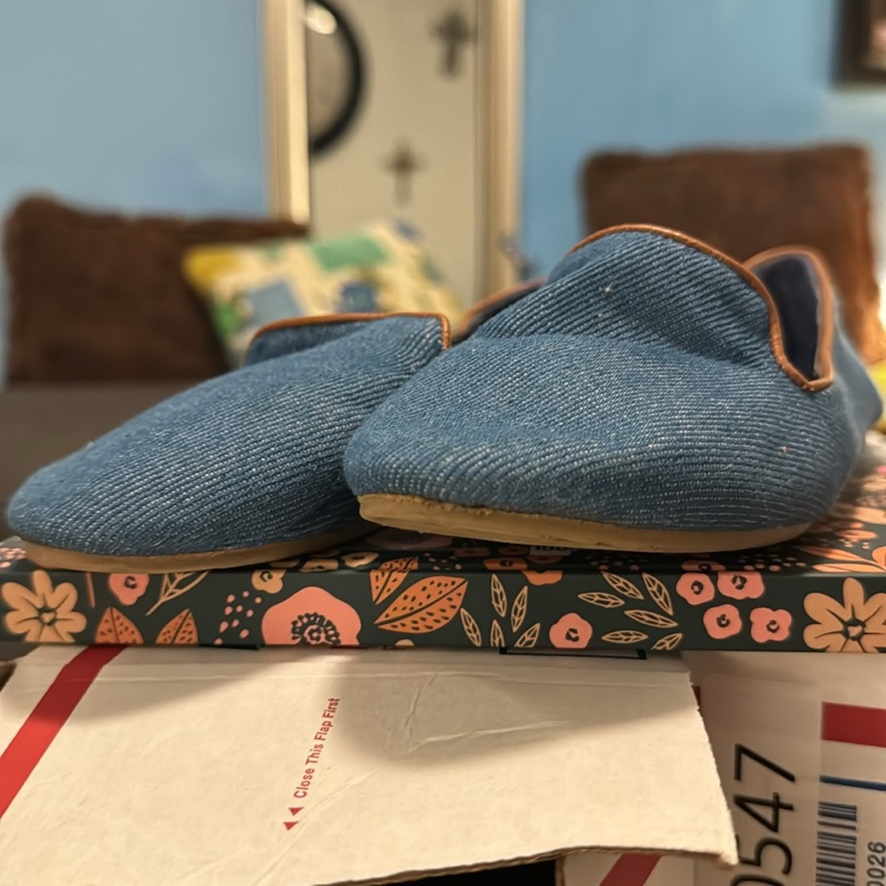 Frenzy Denim Flats
